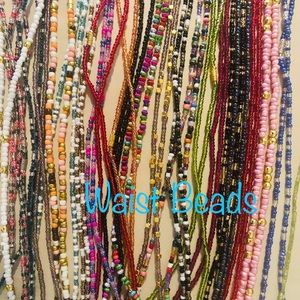 Waist beads. They come ready made.